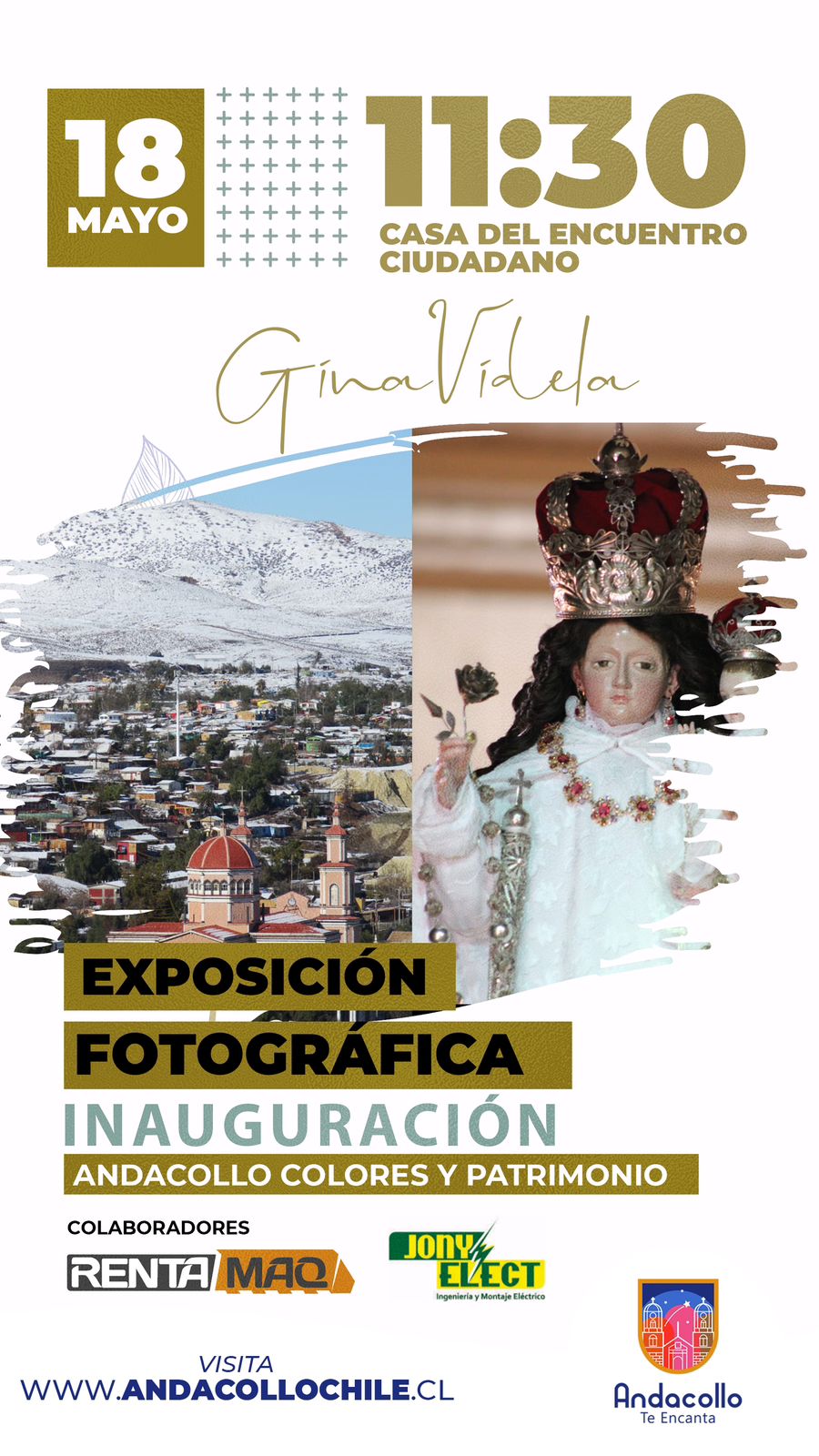 Exposición Fotográfica Gina Videla Andacollo Sernatur Región de